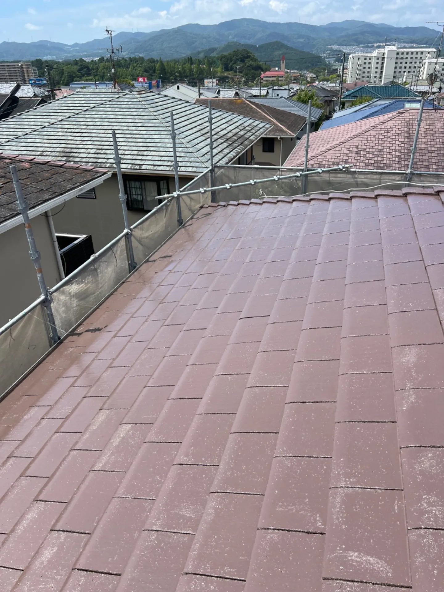 【川西市　屋根塗装】K様邸　完了致しました。