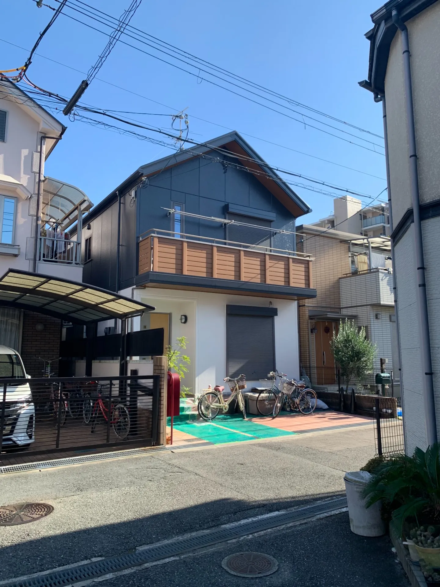 【尼崎市】屋根・外壁塗装工事｜カラーシミュレーションで理想の外観へ・アクセントカラーをご提案